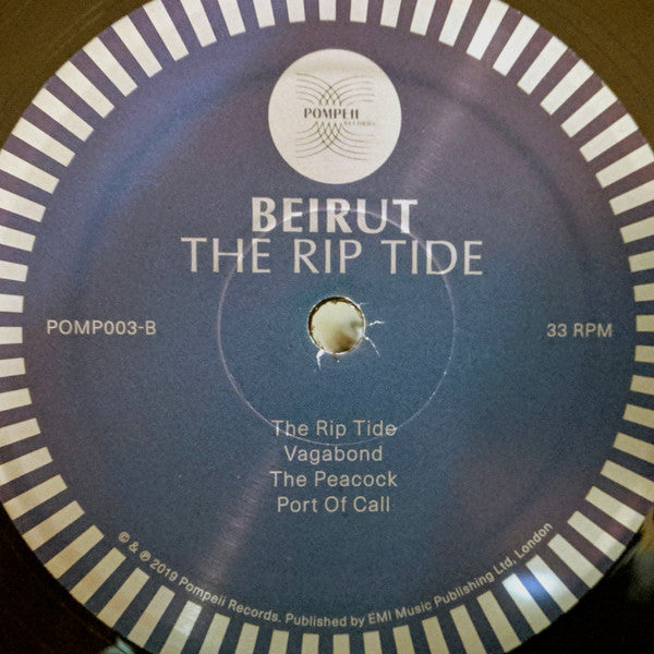 Beirut : The Rip Tide (LP, Album, RE)