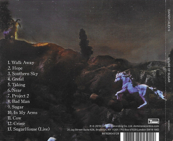 Alex G (2) : House Of Sugar (CD, Album)