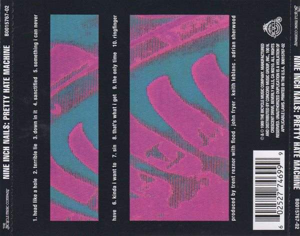 Nine Inch Nails : Pretty Hate Machine (CD, Album, RE)