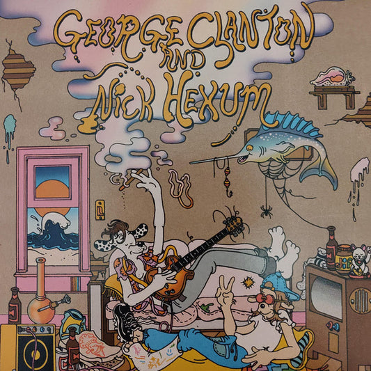 George Clanton & Nick Hexum : Crash Pad & King for a Day (7", Single, Ltd, Pin)