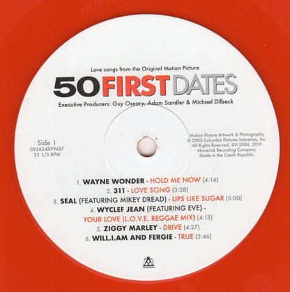 Various : 50 First Dates (Love Songs From The Original Motion Picture) (LP, Comp, RE, Ora)