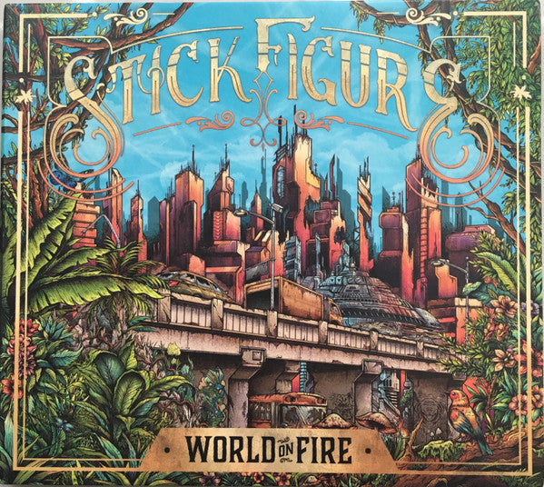 Stick Figure (2) : World On Fire (CD, Album, Dig)