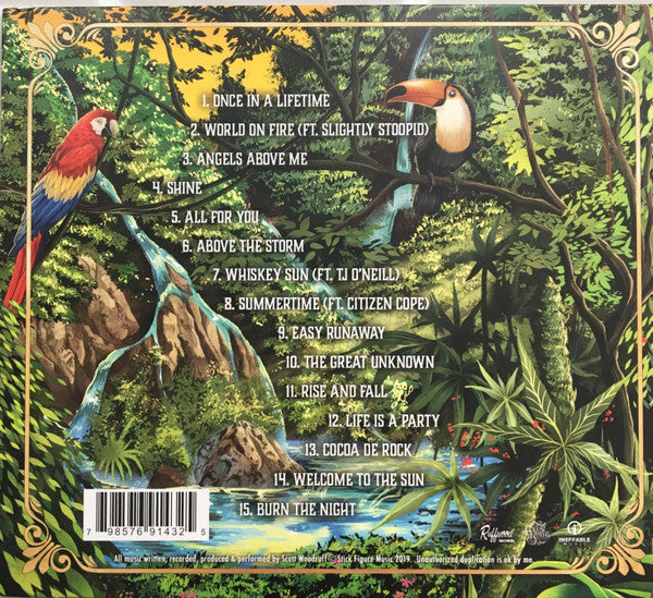 Stick Figure (2) : World On Fire (CD, Album, Dig)