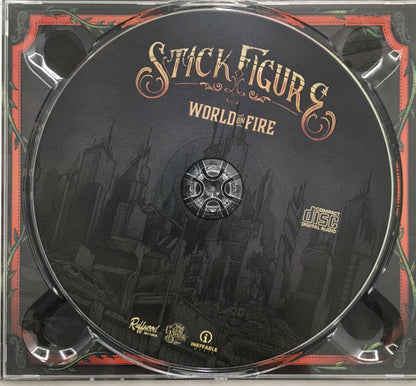 Stick Figure (2) : World On Fire (CD, Album, Dig)