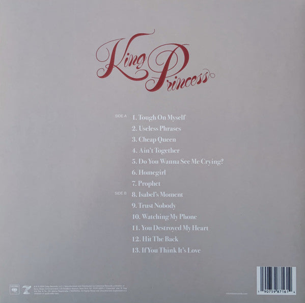 King Princess : Cheap Queen (LP, Album)