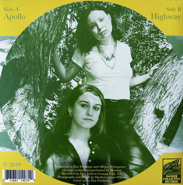 Momma (6) : Apollo / Highway (7", Single, Yel)