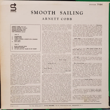 Arnett Cobb : Smooth Sailing (LP, Album, Mono, RE)