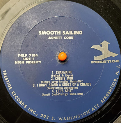 Arnett Cobb : Smooth Sailing (LP, Album, Mono, RE)