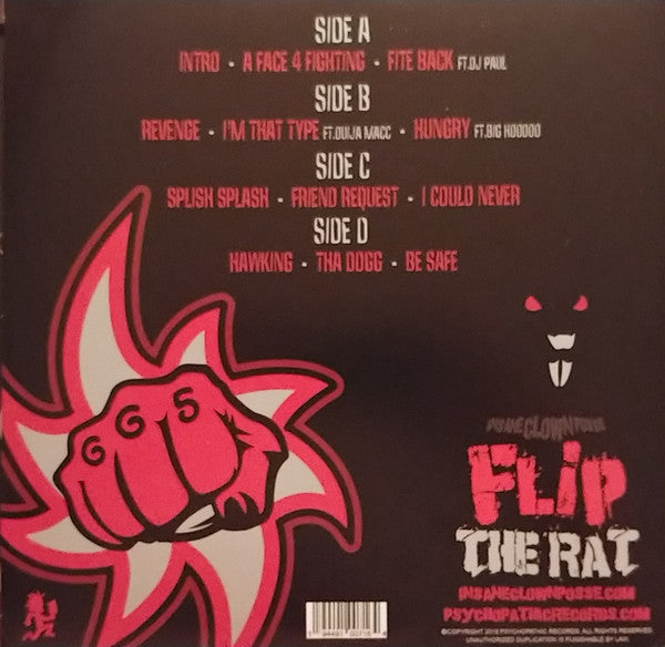 Insane Clown Posse : Flip The Rat (2xLP, EP, RSD, Sil)