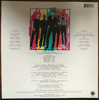 The Jim Carroll Band : Catholic Boy (LP, Album)