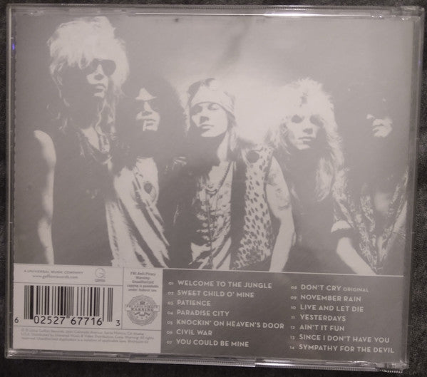 Guns N' Roses : Greatest Hits (CD, Comp, RP)