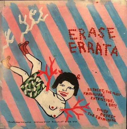 Numbers / Erase Errata : Untitled (7", Ora)