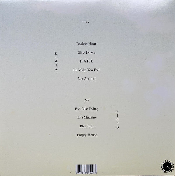 Low Roar : Ross. (LP, Album, Amb)