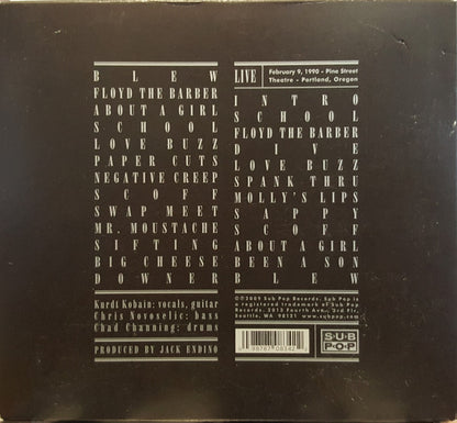 Nirvana : Bleach (CD, Album, Dlx, RE, RM, Dig)