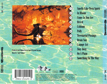 Nirvana : Nevermind (CD, Album, RE)