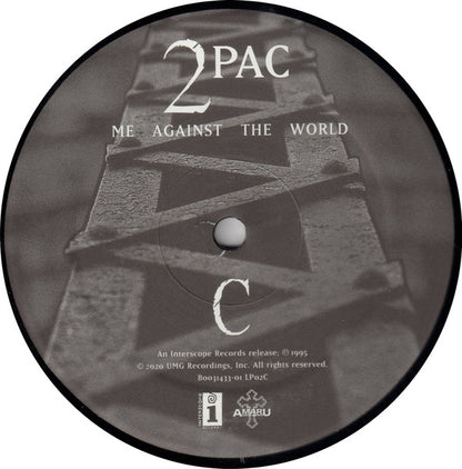 2Pac : Me Against The World (2xLP, Album, RE, 180)
