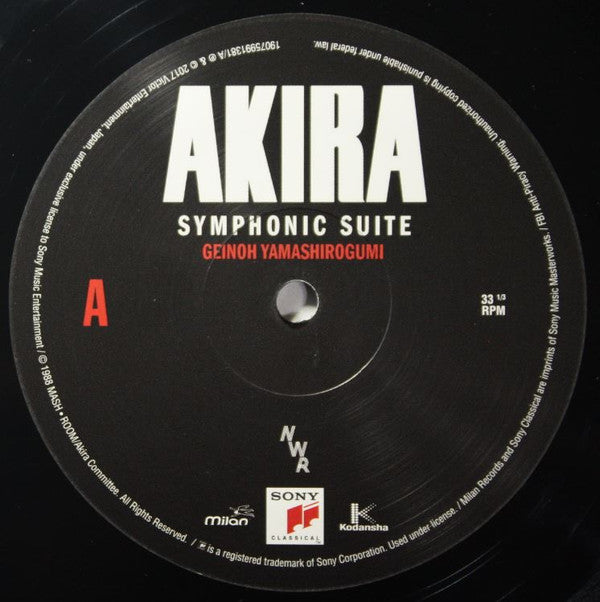 Geinoh Yamashirogumi : Akira Symphonic Suite (2xLP, Album, RE, RM, 180)