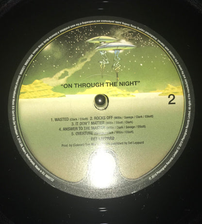 Def Leppard : On Through The Night (LP, Album, RE, RM)