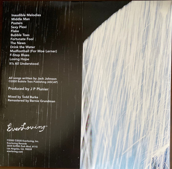 Jack Johnson : Brushfire Fairytales (LP, Album, RE, RM, 20t)