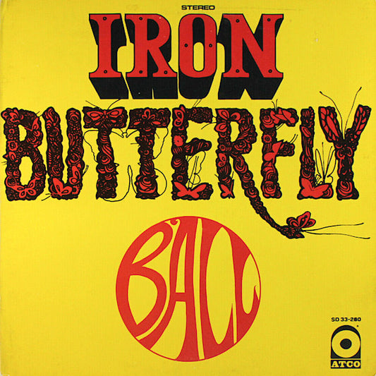 Iron Butterfly : Ball (LP, Album, MG )