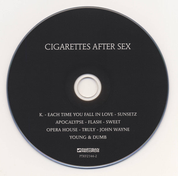 Cigarettes After Sex : Cigarettes After Sex (CD, Album)