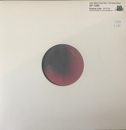 Minor Poet : The Good News (12", Advance, EP, Promo)