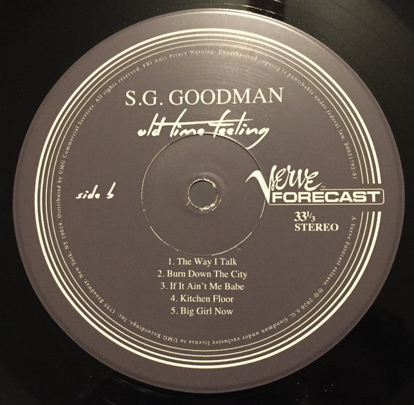S.G. Goodman : Old Time Feeling (LP, Album)