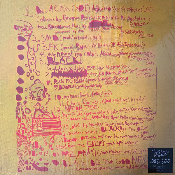 Pink Siifu : Negro (LP, Album, Ltd, Num)