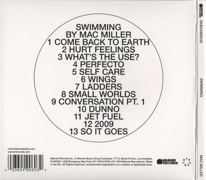 Mac Miller : Swimming (CD, Album, RE)
