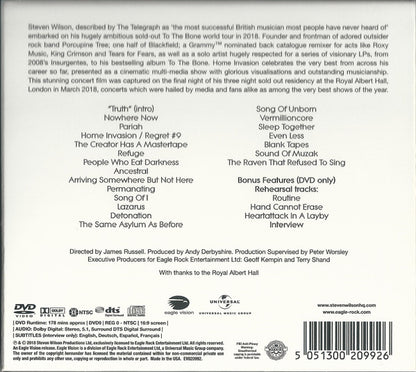 Steven Wilson : Home Invasion (In Concert At The Royal Albert Hall) (2xCD, Album + DVD-V, Multichannel, NTSC)