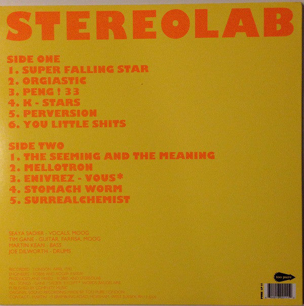 Stereolab : Peng! (LP, Album, RE)