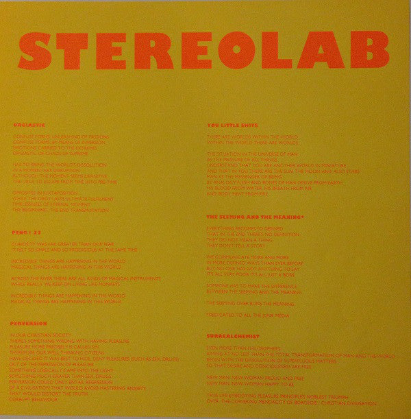 Stereolab : Peng! (LP, Album, RE)