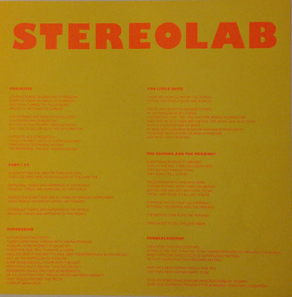 Stereolab : Peng! (LP, Album, RE)
