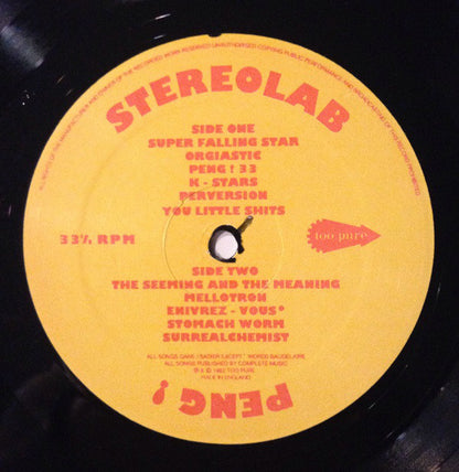 Stereolab : Peng! (LP, Album, RE)
