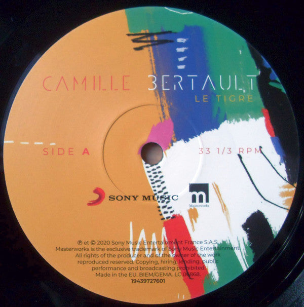 Camille Bertault : Le Tigre (LP, Album)
