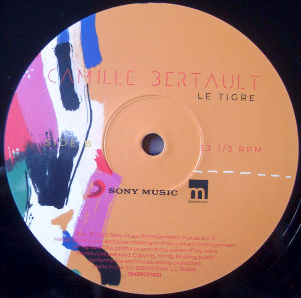 Camille Bertault : Le Tigre (LP, Album)