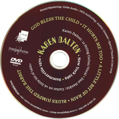 Karen Dalton : Cotton Eyed Joe (2xCD, RM + DVD, NTSC)