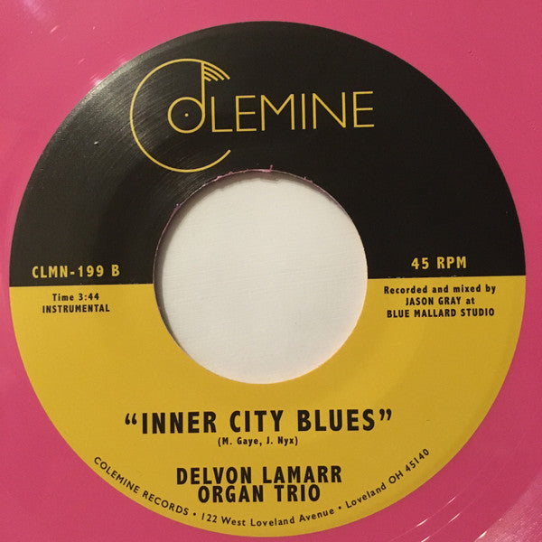 Delvon Lamarr Organ Trio : Fo Sho (7", Single, Ltd, Pin)