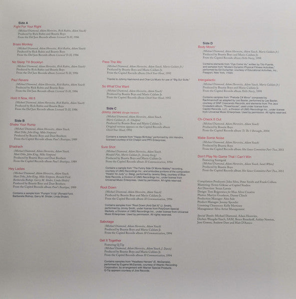 Beastie Boys : Music (2xLP, Comp)