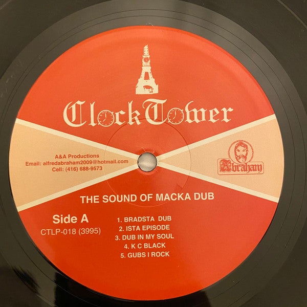Clocktower Productions : The Sound Of Macka Dub Vol.1 (LP, RP)