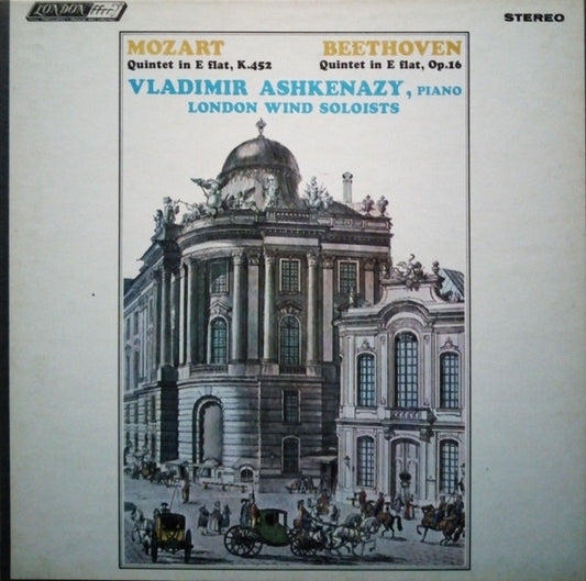 Mozart*, Beethoven*, Ashkenazy*, London Wind Soloists : Quintet In E Flat, K.452 / Quintet In E Flat, Op.16 (Reel, 4tr Stereo, 7" Reel, Album)