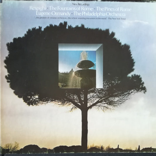 Ottorino Respighi - Eugene Ormandy - The Philadelphia Orchestra : The Fountains Of Rome / The Pines Of Rome (Reel, 4tr Stereo, 7" Reel, Album)