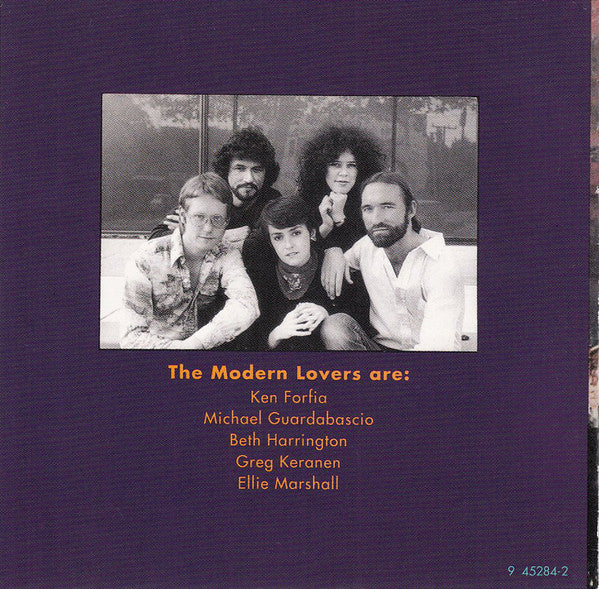 Jonathan Richman & The Modern Lovers : Jonathan Sings! (CD, Album, RE)