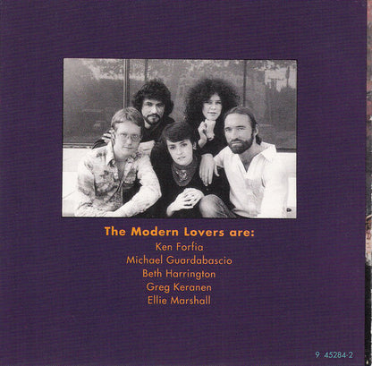 Jonathan Richman & The Modern Lovers : Jonathan Sings! (CD, Album, RE)
