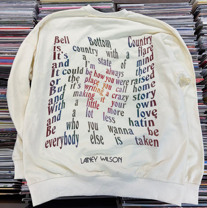 Lainey Wilson -Bell Bottom Country Sweatshirt XL