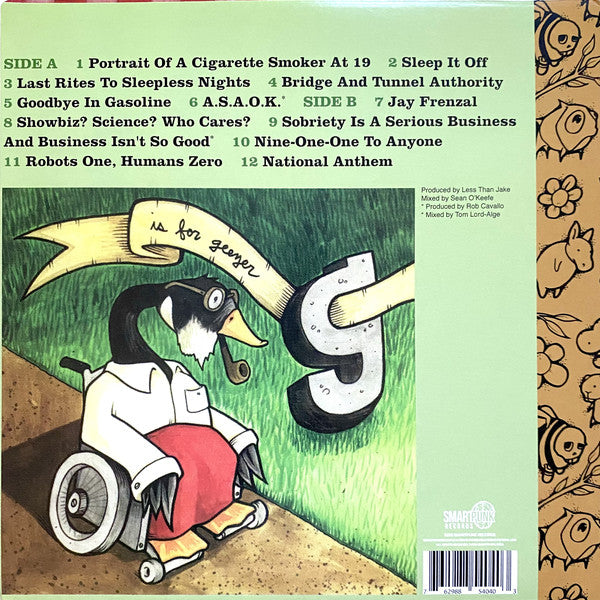 Less Than Jake : B Is For B-Sides (LP, Album, Ltd, RE, Gre)