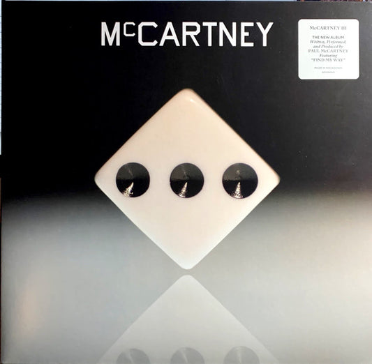 Paul McCartney : McCartney III (LP, Album, Whi)