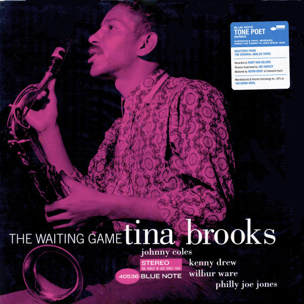 Tina Brooks : The Waiting Game (LP, Album, RE, 180)