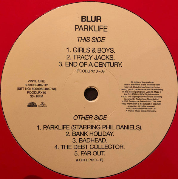 Blur : Parklife (2xLP, Album, RE)
