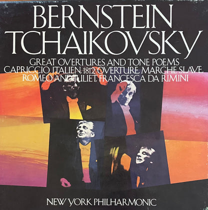 Pyotr Ilyich Tchaikovsky, New York Philharmonic, Leonard Bernstein : Great Tchaikovsky Overtures And Tone Poems (Reel, Comp, Club)